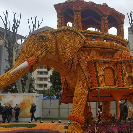 公寓 Le Cernuschi Rdc 芒通